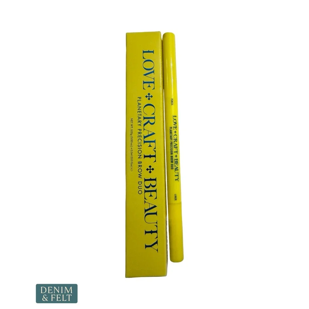 NEW Love + Craft + Beauty Planetary Precision Brow Nebula Nutmeg Pencil & Liner